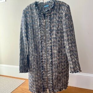 Elegant J McLaughlin Tweed Coat